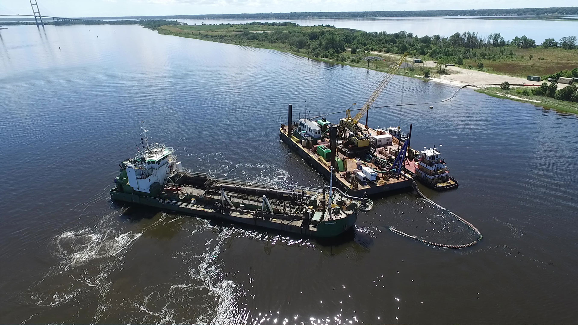 Jacksonville Harbor Maintenance Dredging 2019 - Cashman Dredging